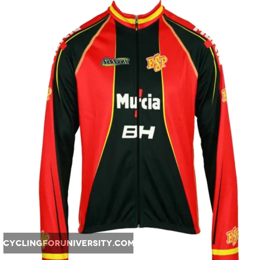 2012 España murcia Inverse Radsport-Profi-Team-long sleeve jersey