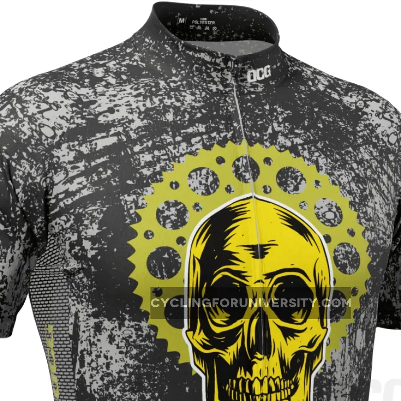 Men's Cycle Fast Die Old Short Sleeve Cycling Jersey, Cyclefast