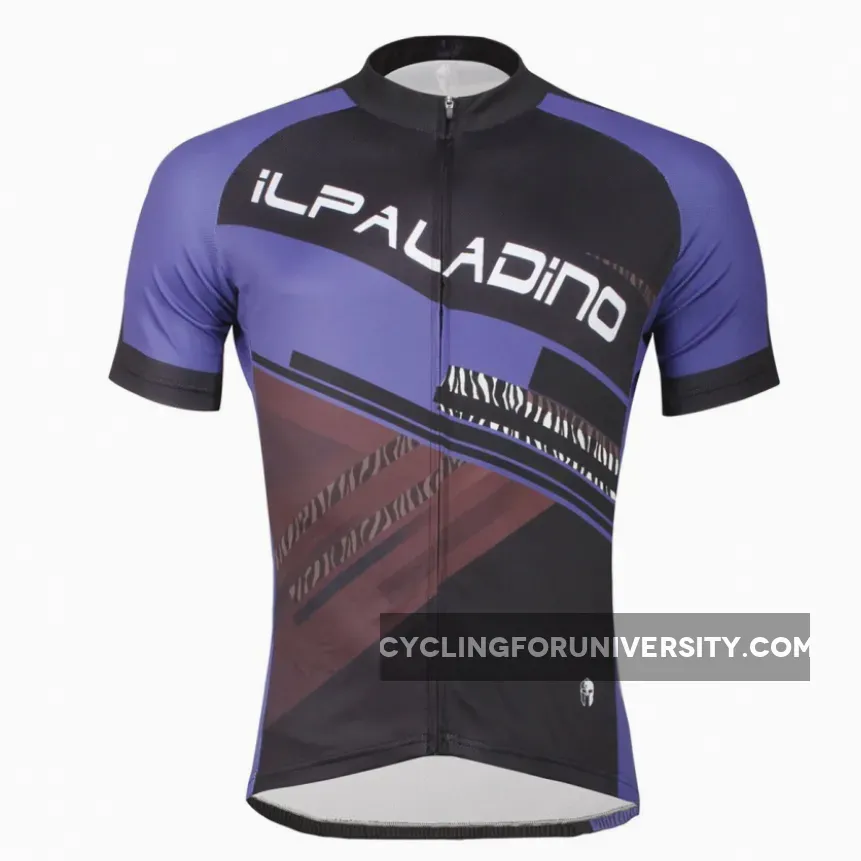 Blue Brown Black Men's Short Cycling Jersey Bike Shirt NO.751