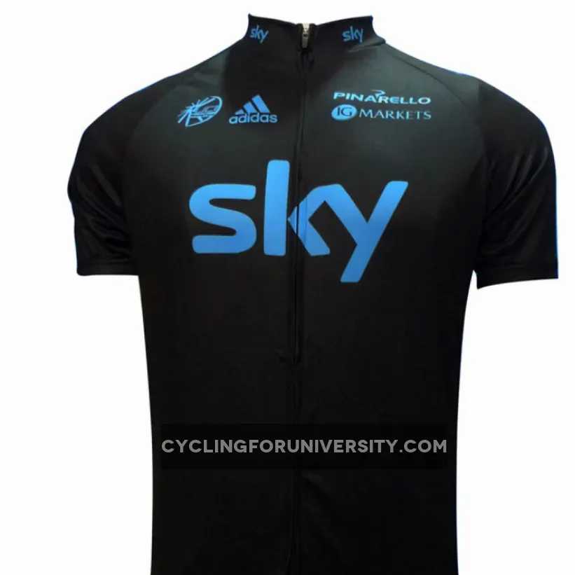 2012 SKY Black Edition Short Sleeve Jersey Online