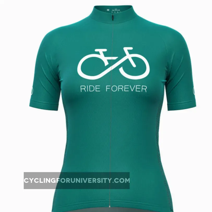Women's Ride Forever Infinity Short Sleeve Cycling Jersey