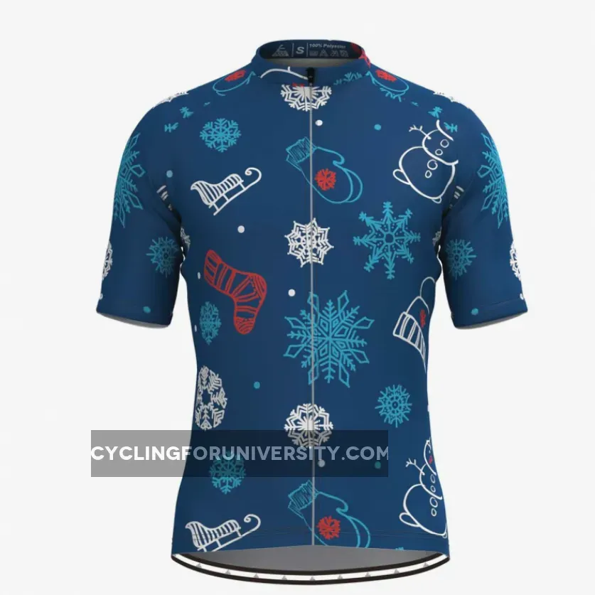 Christmas Snowflake Socks Cycling Jersey Outlet
