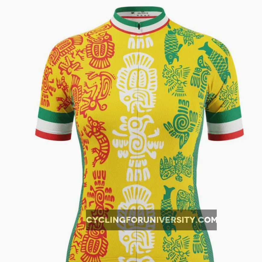 Women's Mexico Orale Short Sleeve Cycling Jersey To Buy