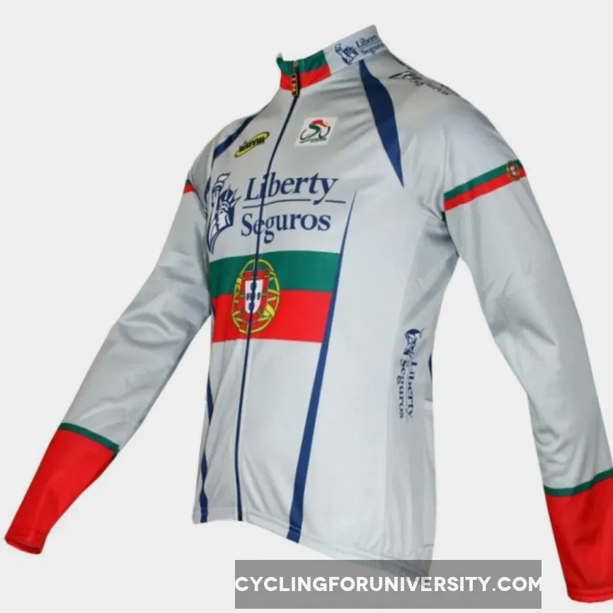 Liberty Seguros 2009 Portugisischer Meister Inverse Radsport-Profi-Team - Long Sleeve Jersey