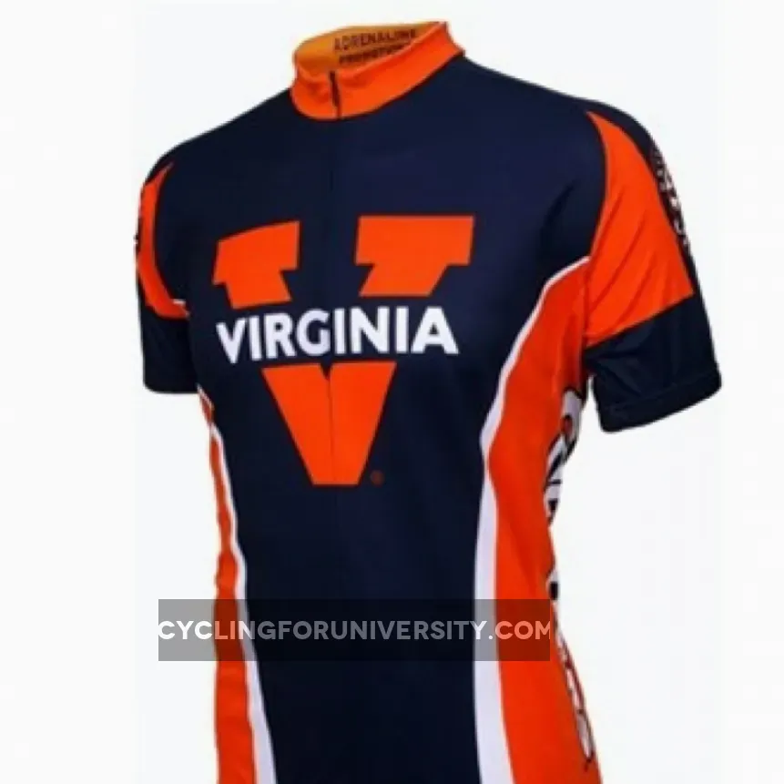 UVA University of Virginia Cavaliers Cycling Short Sleeve Jersey Uva Clothing