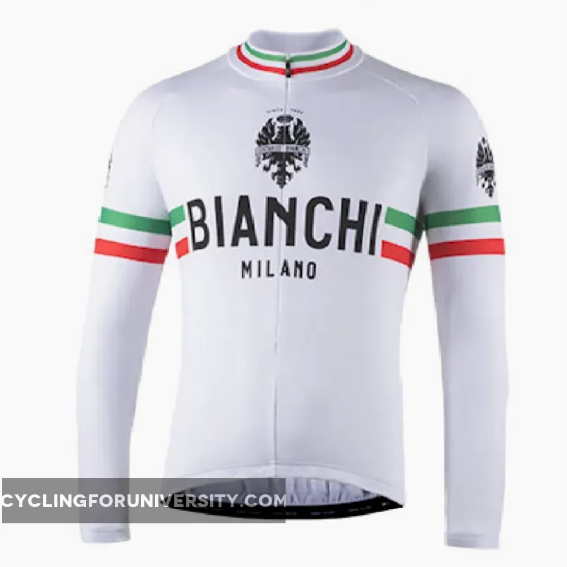 Bianchi Milano Storia Leggenda Long Sleeve Cycling Jerseys #Bianchi Cycling Jersey