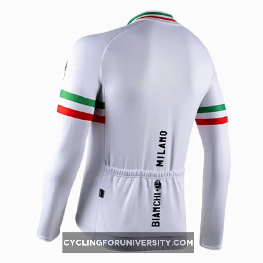 Bianchi Milano Storia Leggenda Long Sleeve Cycling Jerseys #Bianchi Cycling Jersey