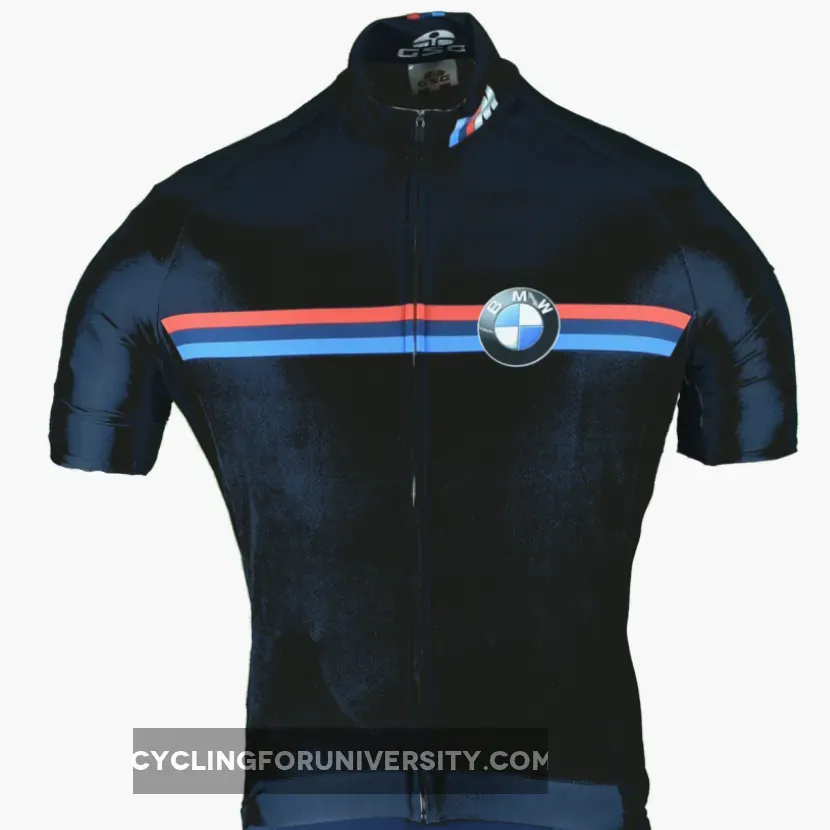 2020 BMW M Racing Dark Blue Full Zipper Jersey, BMW20J1