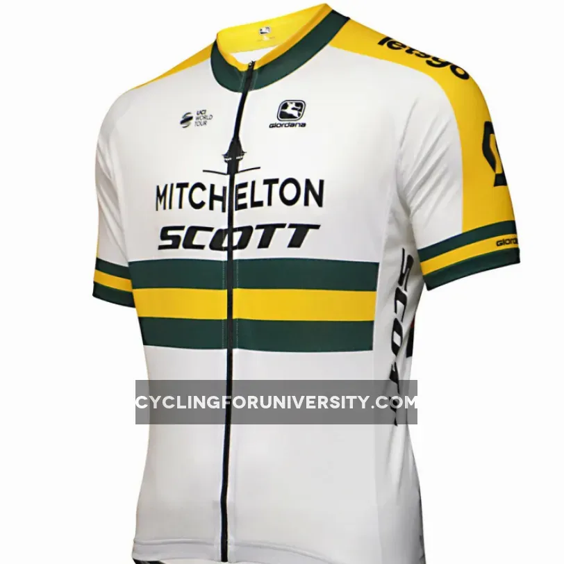 2020 Mitchelton Scott Vero Pro Australian Champion FZ Jersey, MIT20J3