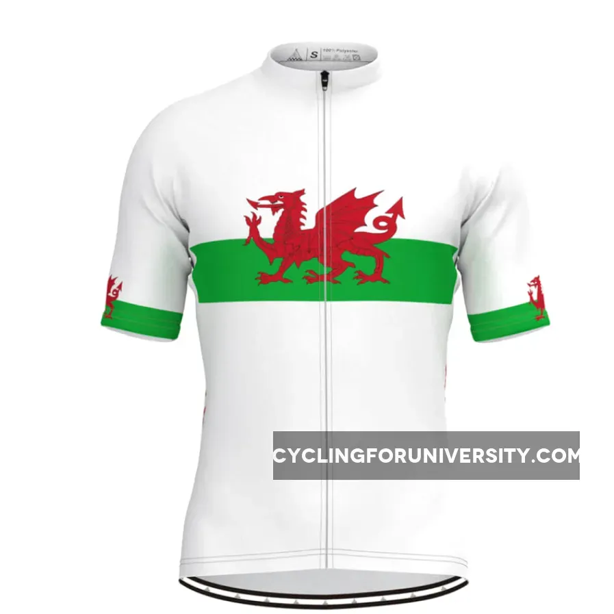 Wales Flag Men's Cycling Jersey V4 For Sale