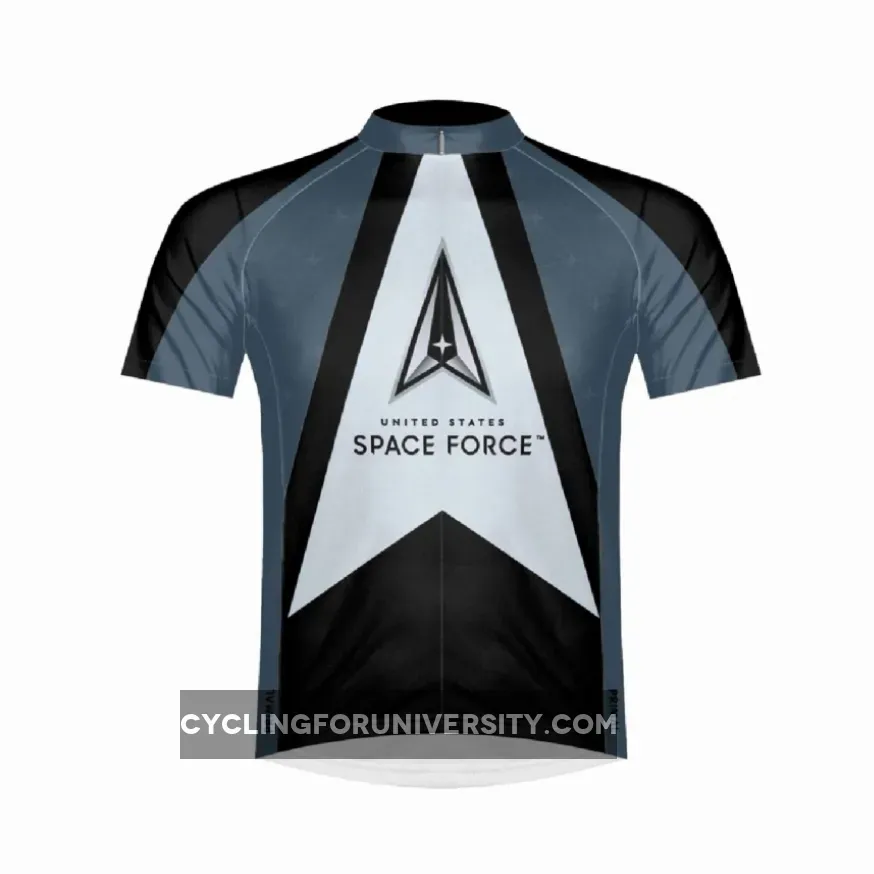 Primal Wear US Space Force Men's Full zip Cycling Jersey