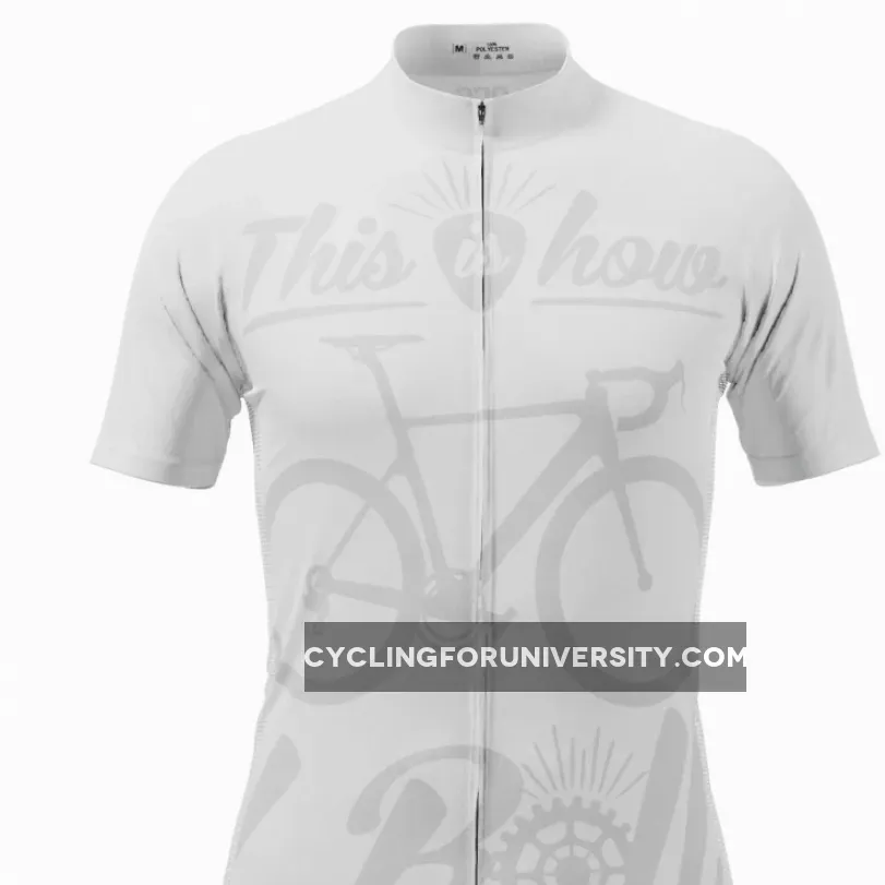 Men's This is How I Roll Short Sleeve Cycling Jersey