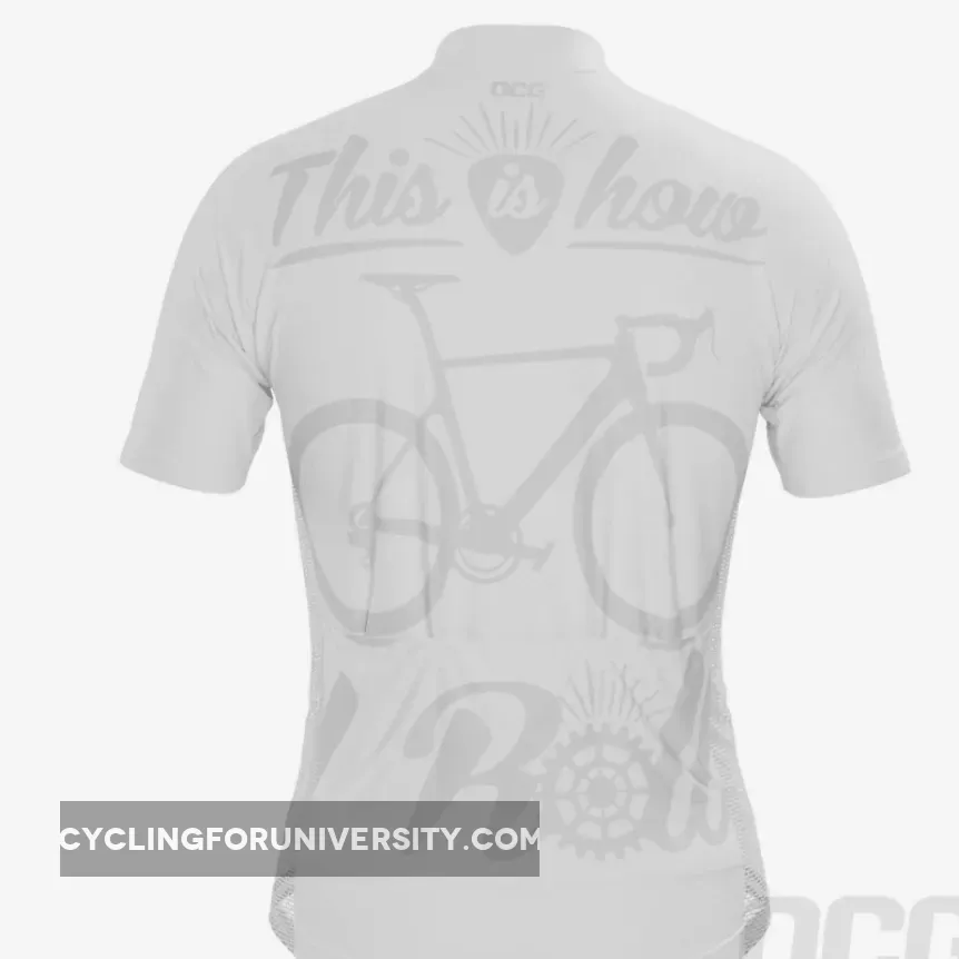 Men's This is How I Roll Short Sleeve Cycling Jersey