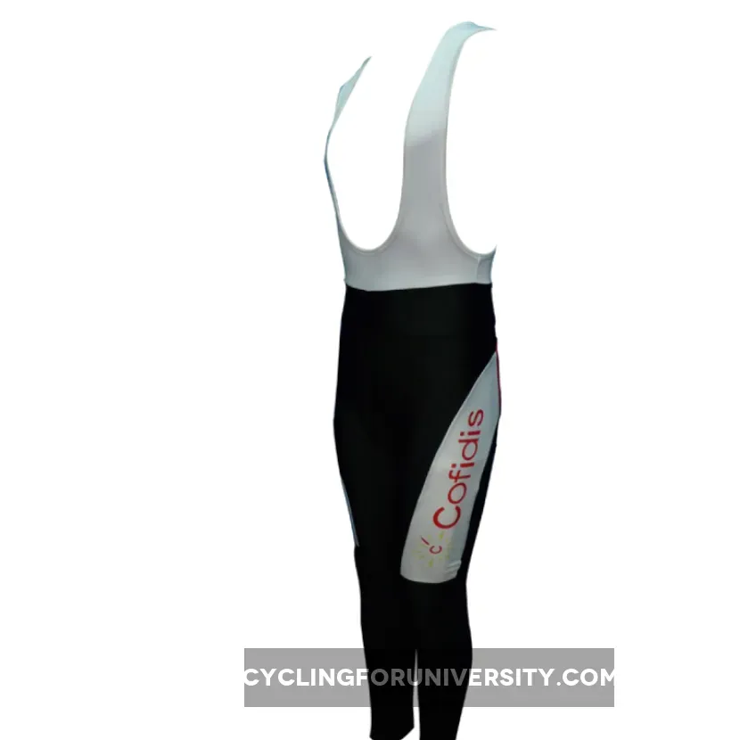2012 TEAM COFIDIS Winter Bib Tights For Sale