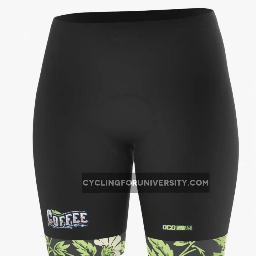 Women's Jersey Coffee Gel Padded Cycling Shorts Restock