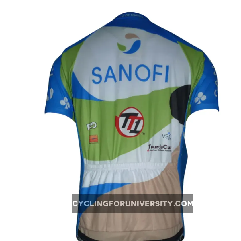 2012 SANOFI Team Short Sleeve Jersey To Buy