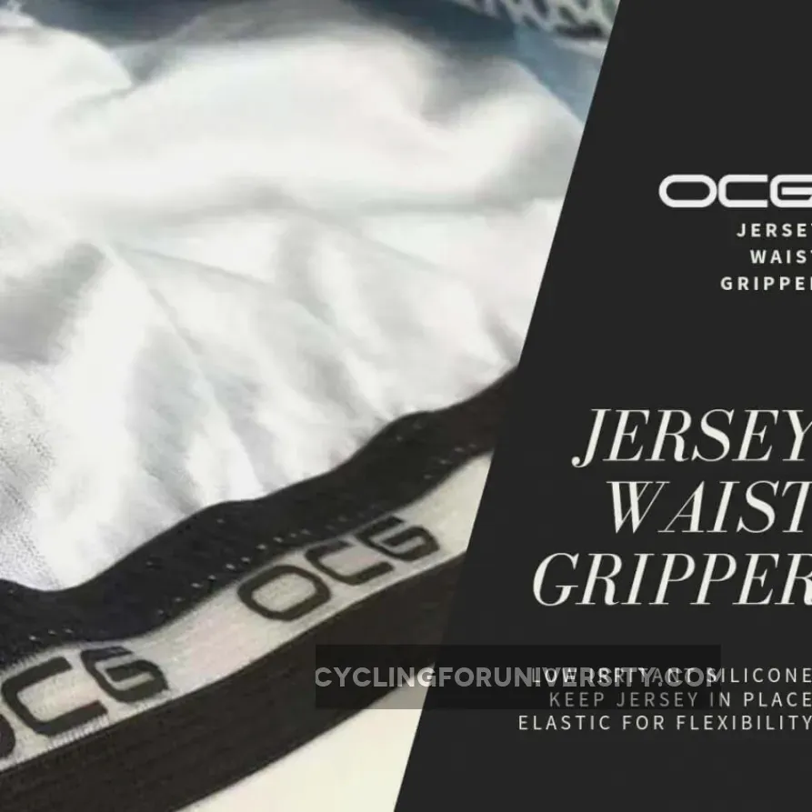 Women's Disco Stripe Black Short Sleeve Cycling Jersey