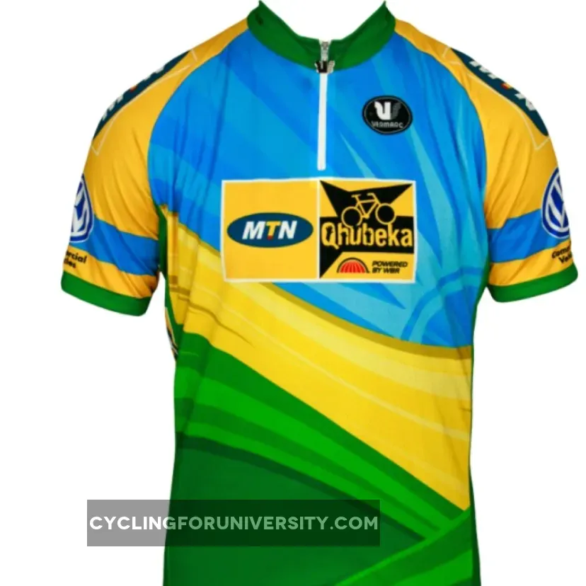 MTN QHUBEKA Namibischer Meister 2011-12 Vermarc Radsport-Profi-Team - Short Sleeve Jersey