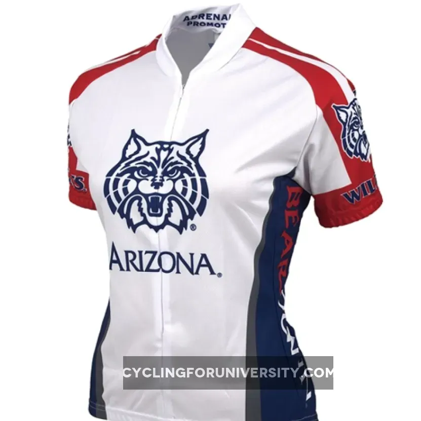U of A, UA University of Arizona Wildcats Women's Cycling Jersey