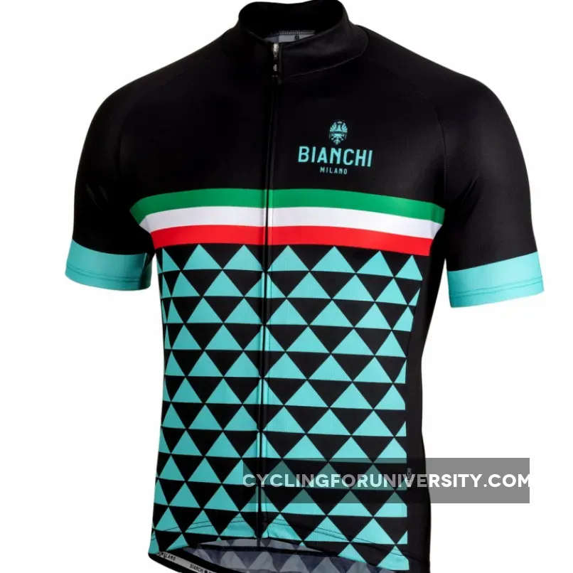 Bianchi Milano Codigoro Black Jersey, Outlet