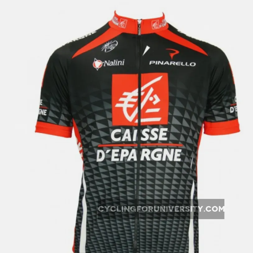 Caisse d'Epargne 2010 Radsport-Profi-Team - Short Sleeve Jersey