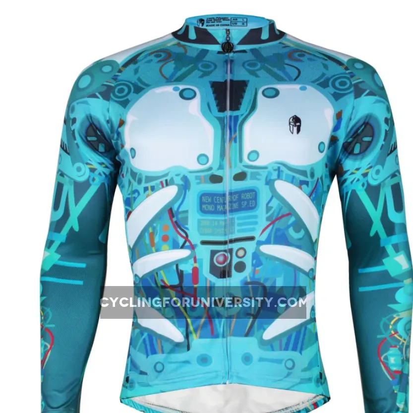 ILPALADINO Men's Long Sleeves Cycling Jacket Spring Autumn Exercise Bicycling Pro Cycle Clothing Racing Apparel Outdoor Sports Leisure Biking Shirts NO.610