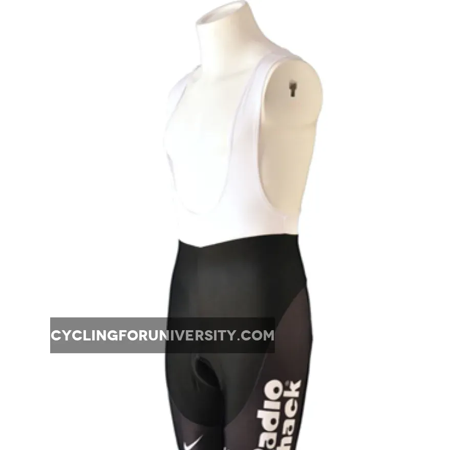 2011 Team RadioShack Cycling Bib Shorts BLACK Brand New