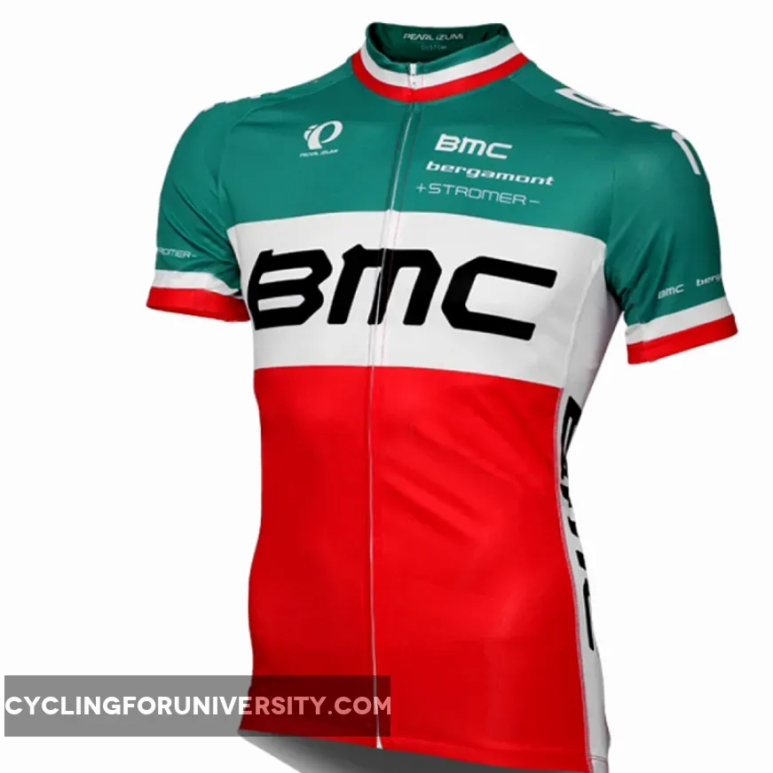 2013 BMC RACING TEAM Proline Short Sleeve cycling Jersey Italian Champion