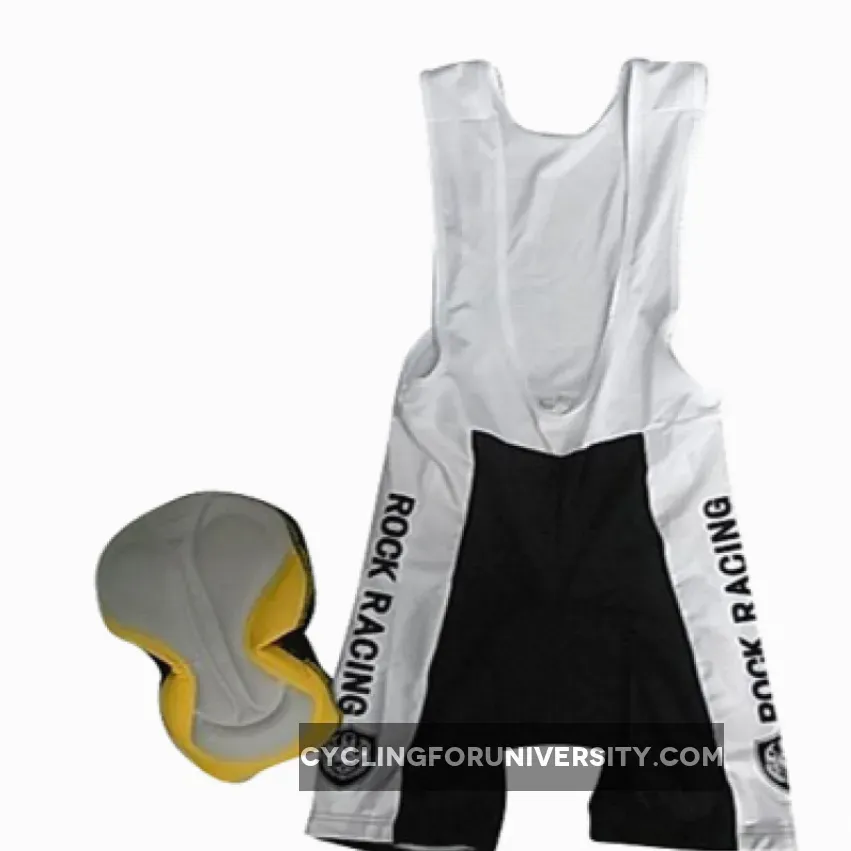 Team Rock Racing Cycling Bib Shorts WHITE Online