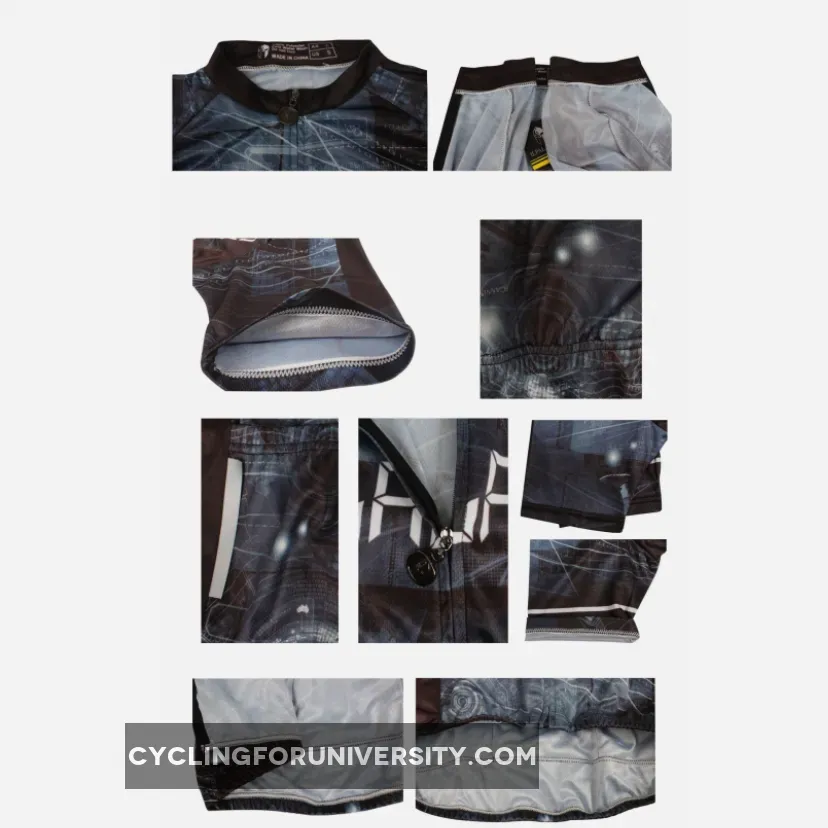 Ilpaladino Astrospace Sport Breathable Cycling Jersey Men's Short-Sleeve Sport Bicycling Shirts Summer Quick Dry Wear NO.679