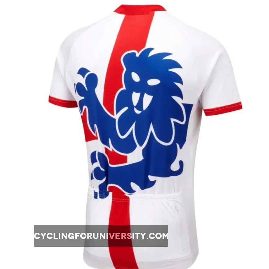 Three Lions England Flag Cycling Jersey #Three Lions Flag