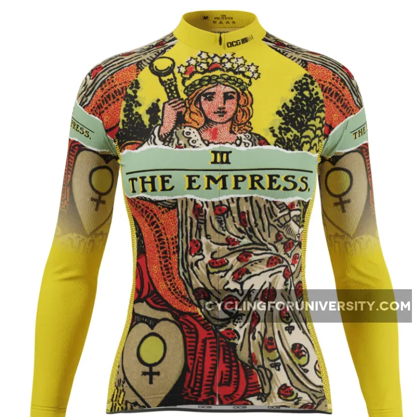 Women's The Empress Tarot Long Sleeve Cycling Jersey