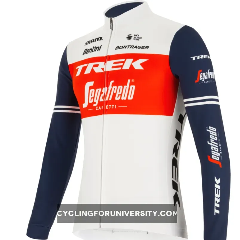 2021 Trek Segafredo Long Sleeve Jersey, Outlet TRE21L1