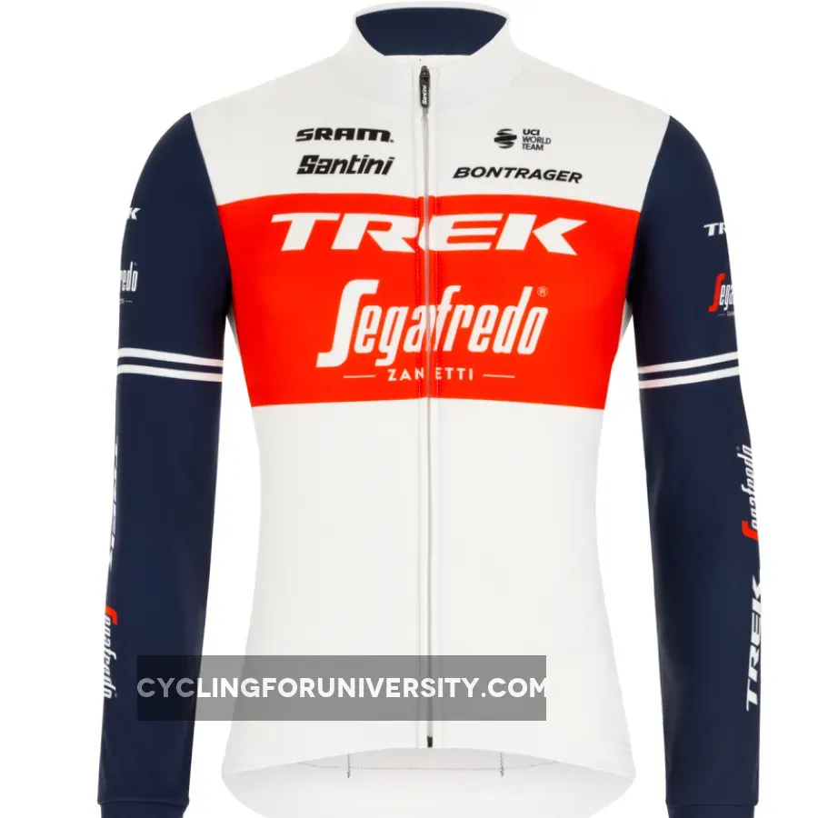 2021 Trek Segafredo Long Sleeve Jersey, Outlet TRE21L1