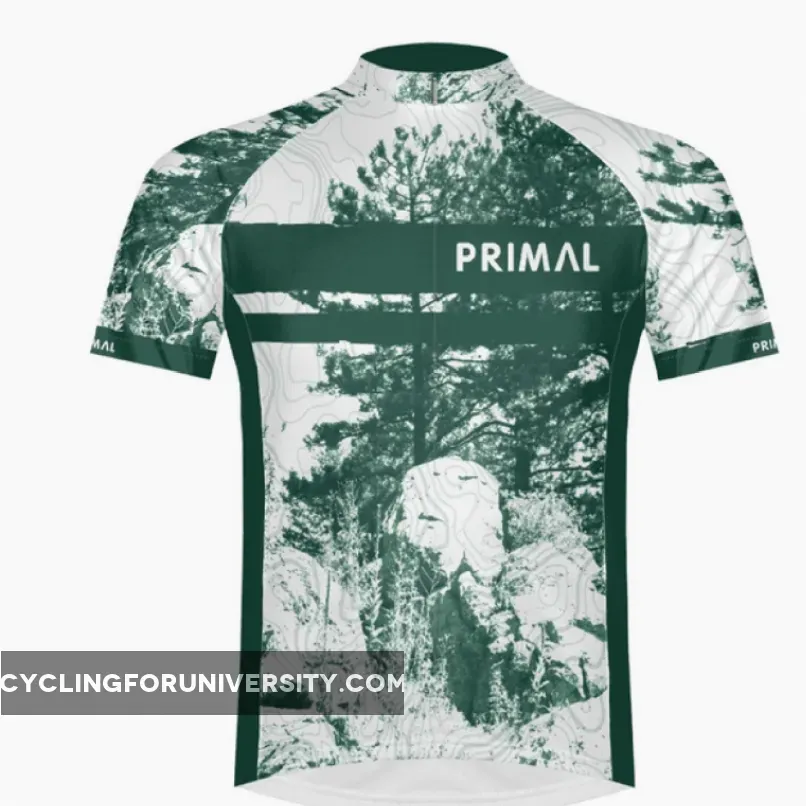 Primal Wear Trailblaze Men's Sport Cut Full Zip Short Sleeve Cycling Jersey TRLJ20M-M