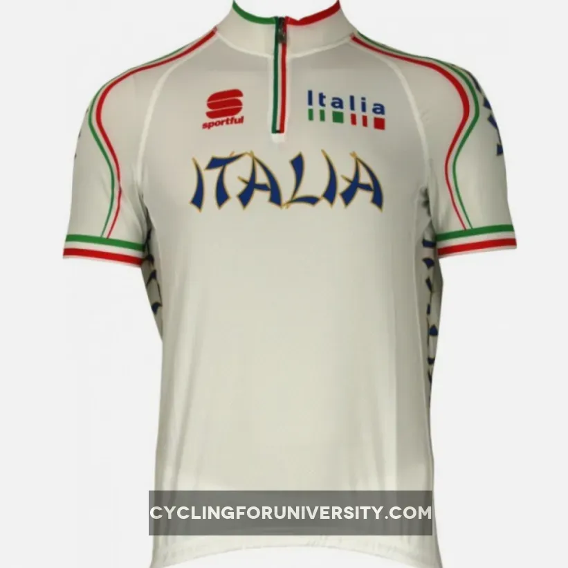 ITALIA (Bejing) Sportful Radsport - Short Sleeve Jersey (Full-length Zipper)
