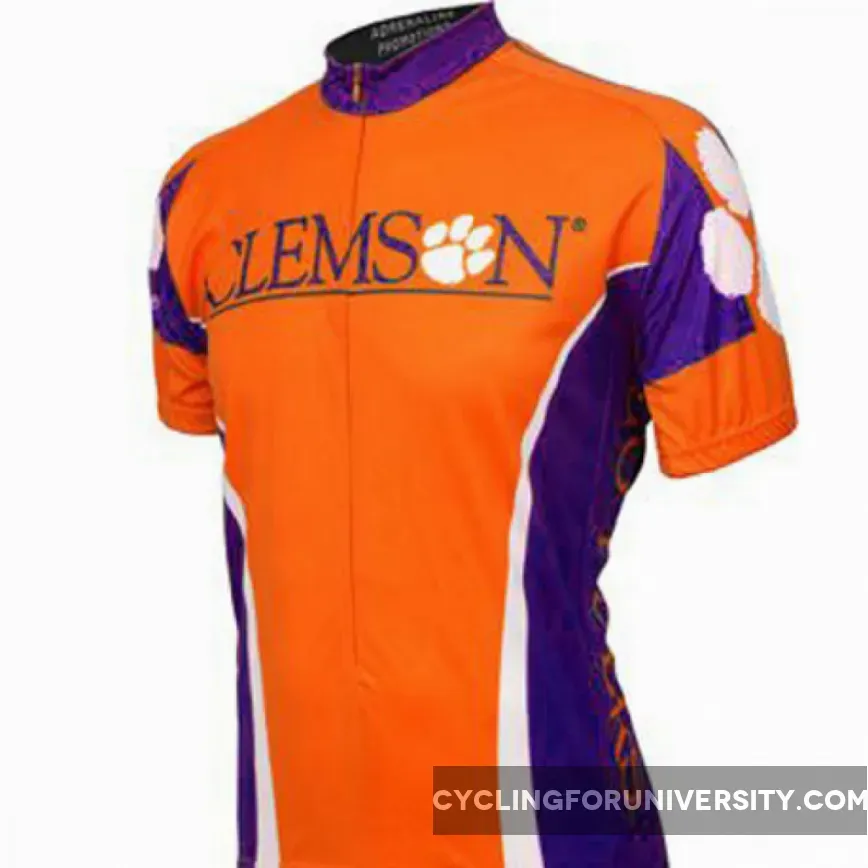 Clemson University Tigers Cycling Jersey Restock