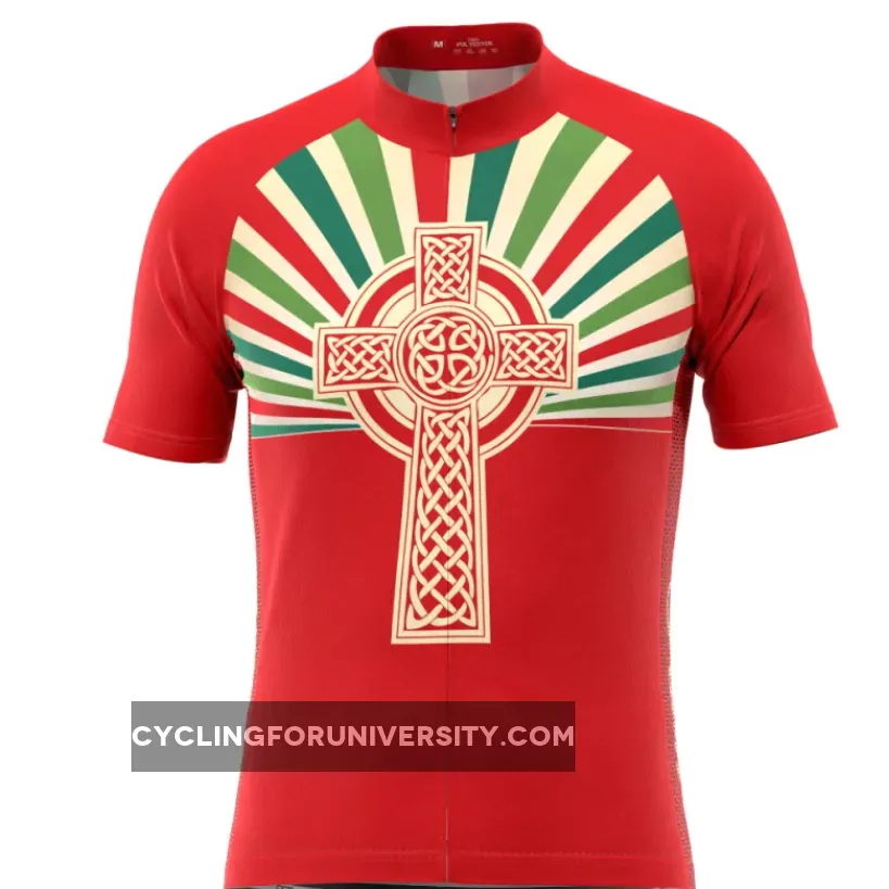 Men's Christian Fearless in Faith Cross Cycling Jersey #Jesus Cycling Jersey