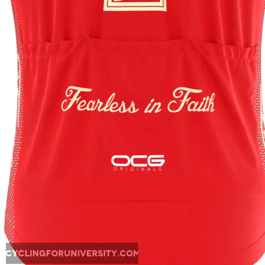 Men's Christian Fearless in Faith Cross Cycling Jersey #Jesus Cycling Jersey