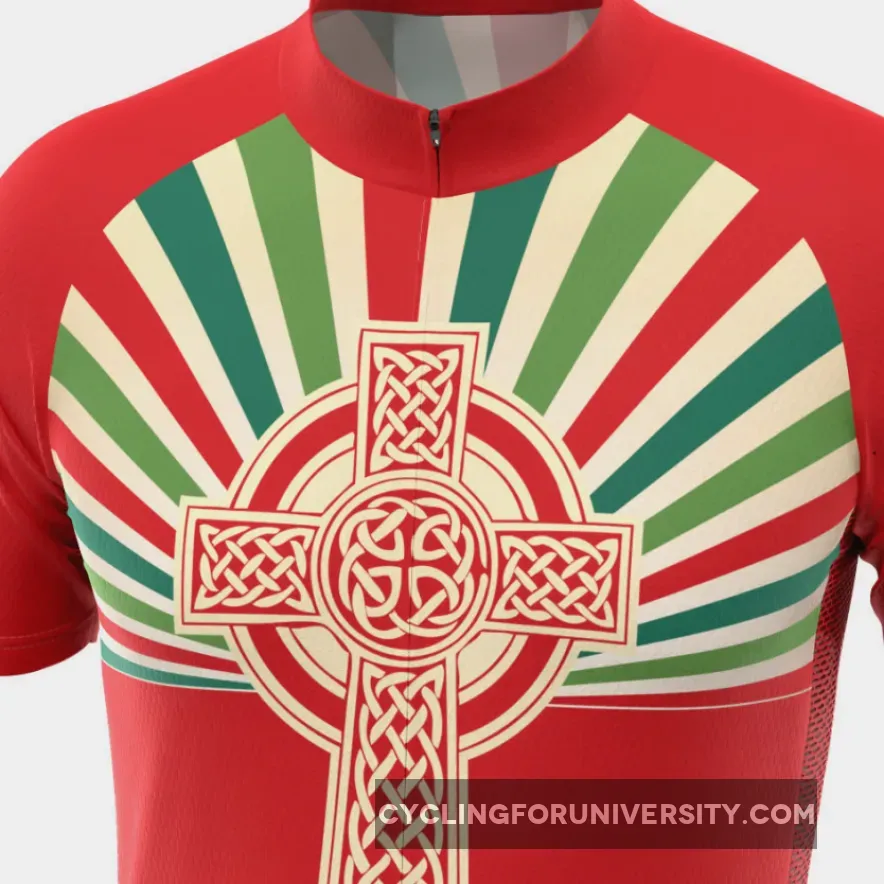 Men's Christian Fearless in Faith Cross Cycling Jersey #Jesus Cycling Jersey