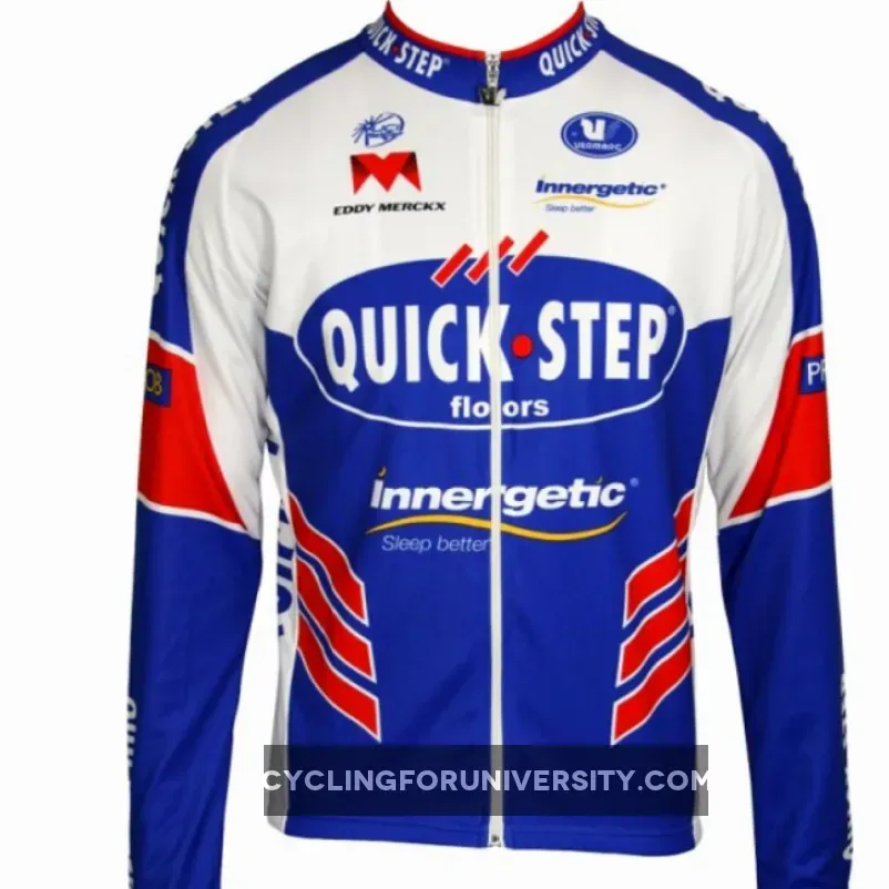 QUICKSTEP 2011 Vermarc Radsport-Profi-Team Long Sleeve Jersey Jacket