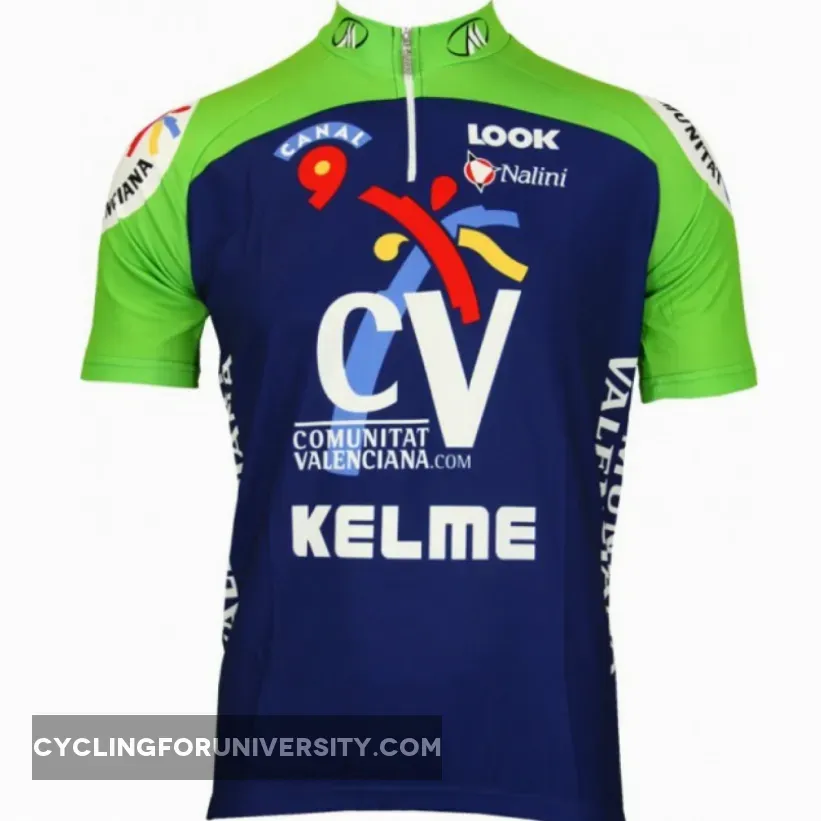 Kelme-Look 2004 Short Sleeve Jersey - Nalini Profi-Team Radsport bekleidung