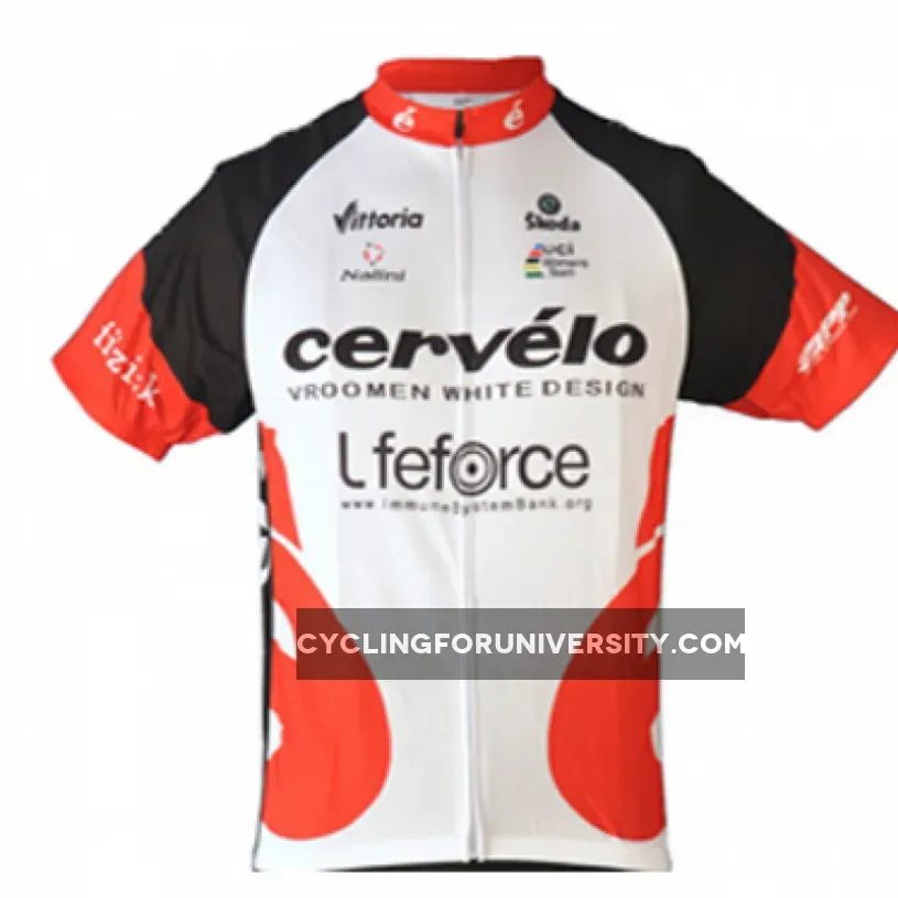 Cervelo Red Short Sleeve Cycling Jersey Online
