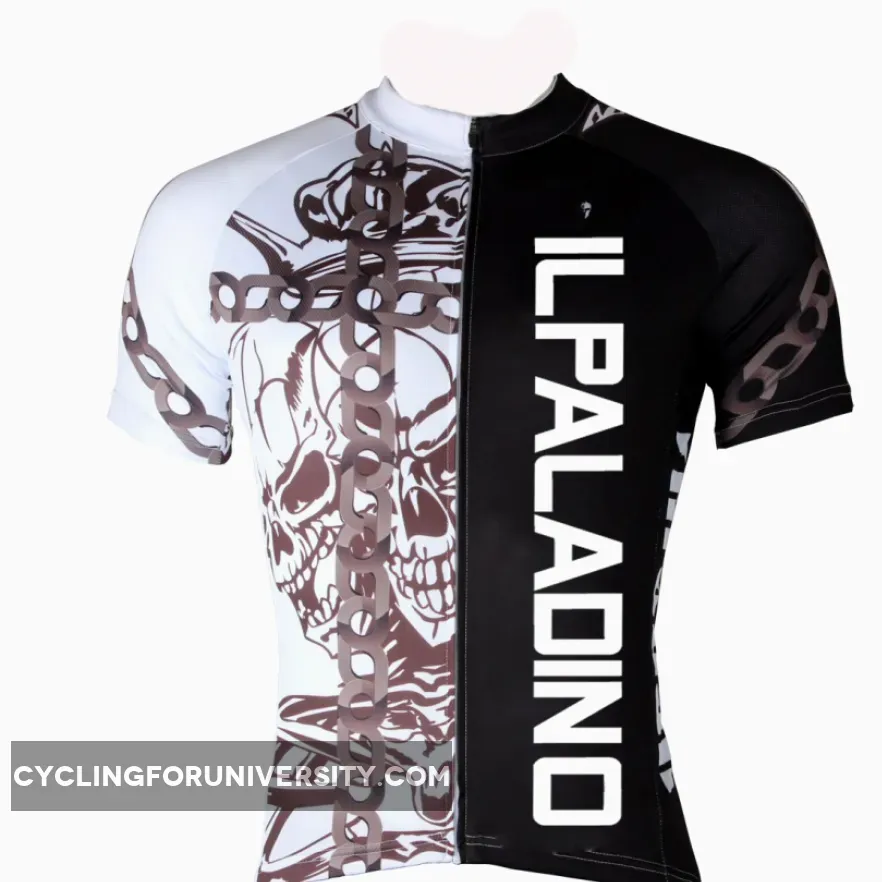 Chain Skull Cycling Jersey Men Summer Biking Shirts NO.296