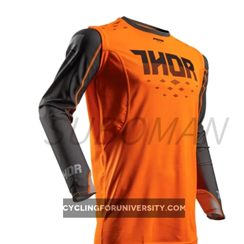 Downhill Jersey New Mountain Bike Motorcycle Cycling Jersey Crossmax Shirt Ciclismo Clothes for Men MTB TEAM THOR MX New Racing Downhill Jersey