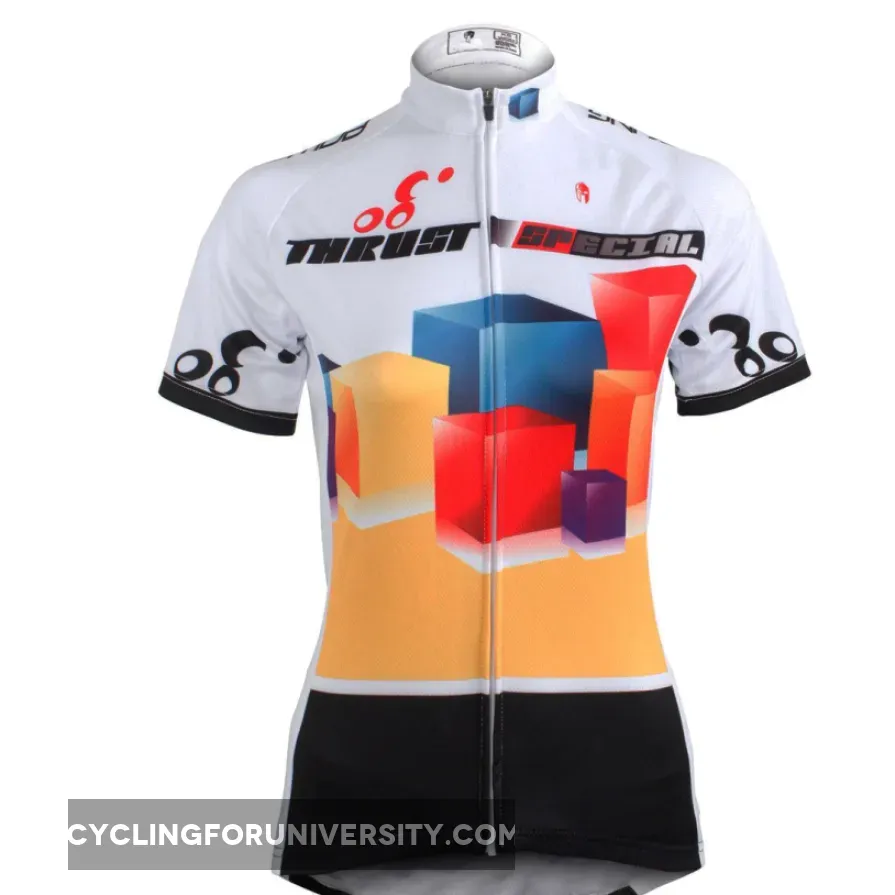 Ilpaladino Cube Women's Summer Short-Sleeve Cycling Jersey Biking Shirts Breathable Sports Clothes Bicycling Summer Spring Autumn Pro Cycle Clothing Racing Apparel Outdoor Sports Leisure Biking Shirts NO.606