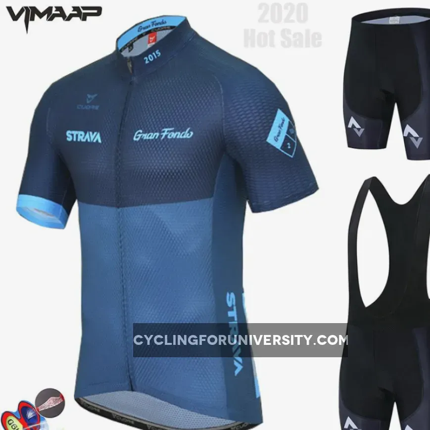 2021 Pro TEAM STRAVA cycling jersey set 19D gel bike shorts suit MTB men summer bicycling Maillot culotte clothing