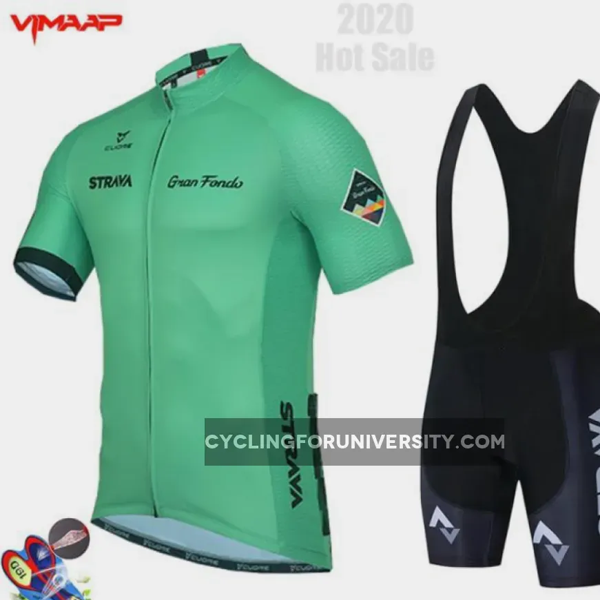 2021 Pro TEAM STRAVA cycling jersey set 19D gel bike shorts suit MTB men summer bicycling Maillot culotte clothing