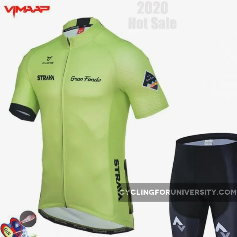 2021 Pro TEAM STRAVA cycling jersey set 19D gel bike shorts suit MTB men summer bicycling Maillot culotte clothing