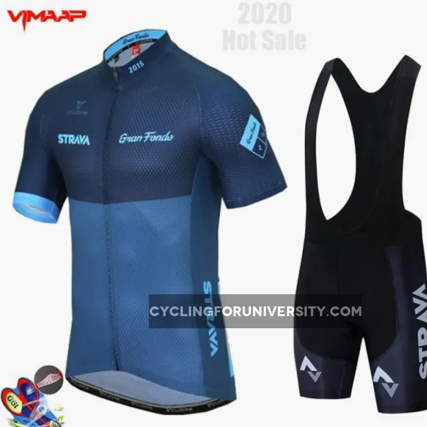 2021 Pro TEAM STRAVA cycling jersey set 19D gel bike shorts suit MTB men summer bicycling Maillot culotte clothing